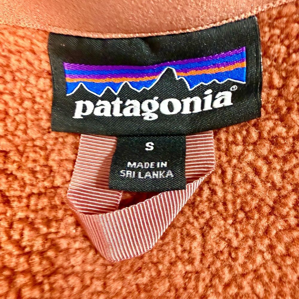 Patagonia Women’s Better Sweater Quarter Zip Heather Orange | S - Picture 4 of 7